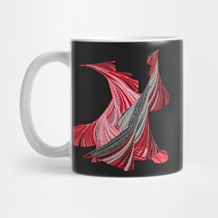 tango for two minimal abstract digital Mug